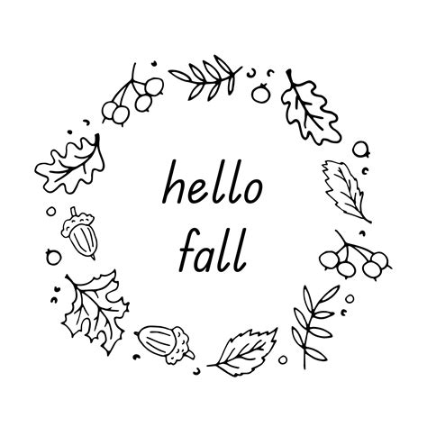 fall sign clipart|fall clip art black and white.